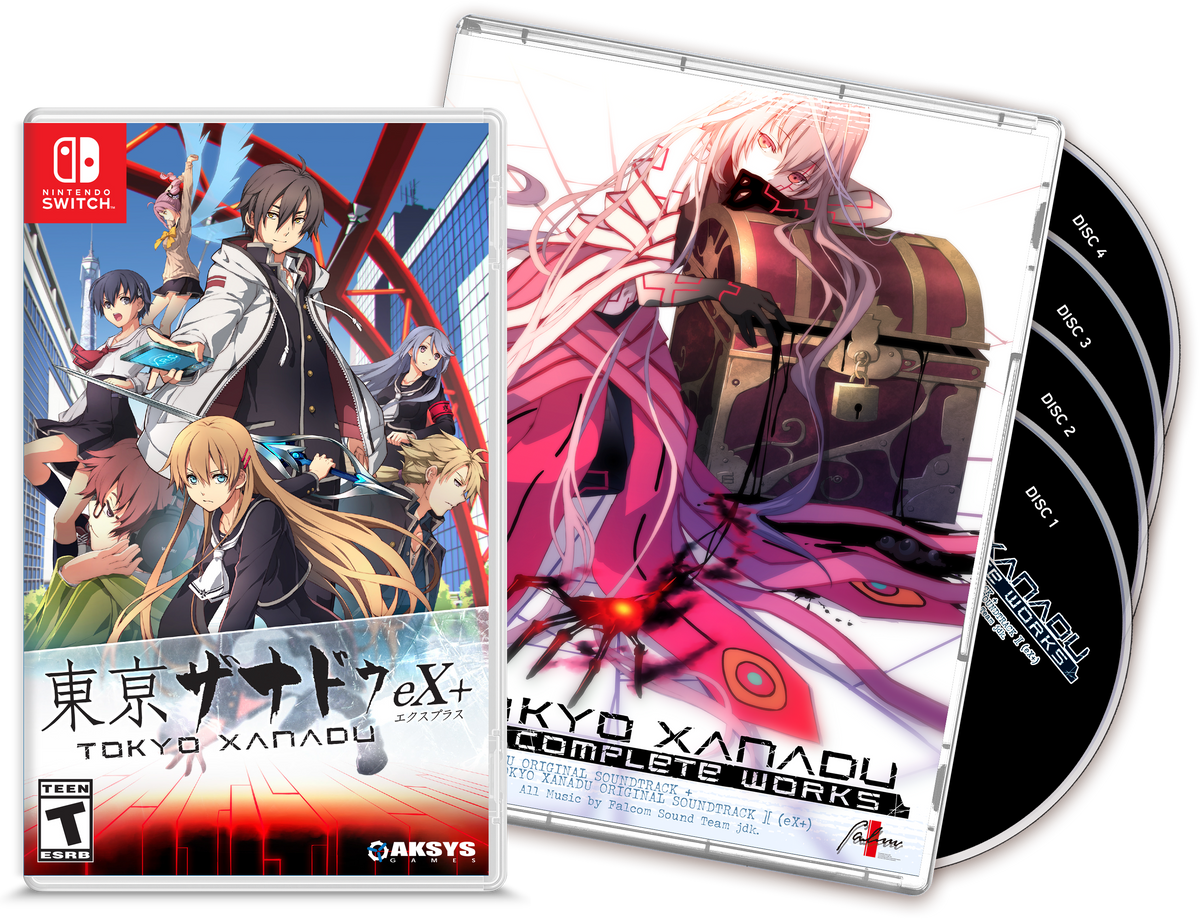 ONLINE EXCLUSIVE EDITION Tokyo Xanadu eX+ (Nintendo Switch™) Aksys Games