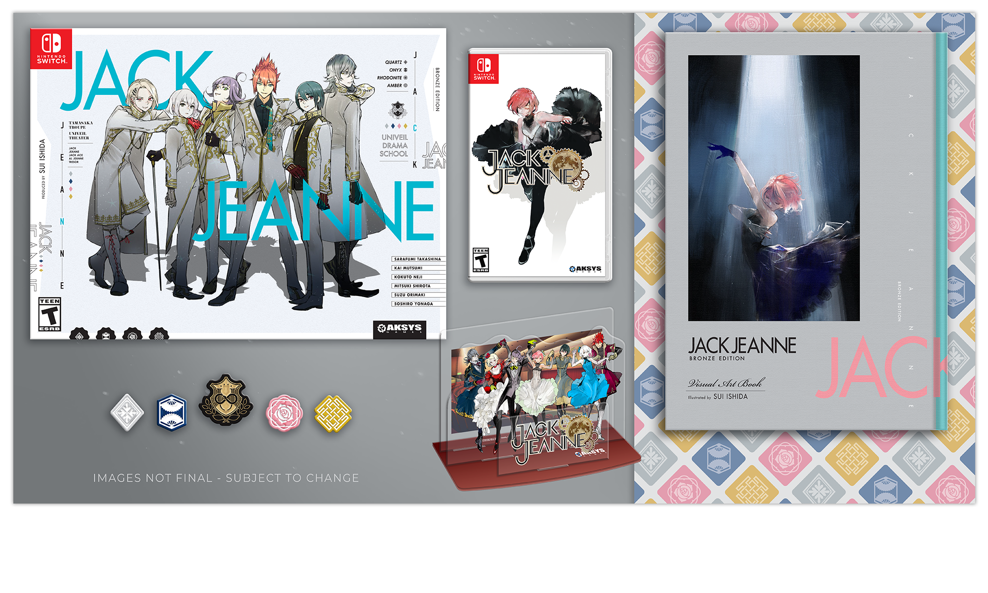 Nintendo Switch JACKJEANNE Nintendo Switch Jack Jeanne - Bronze Edition (Nintendo Switch™) – Aksys Games