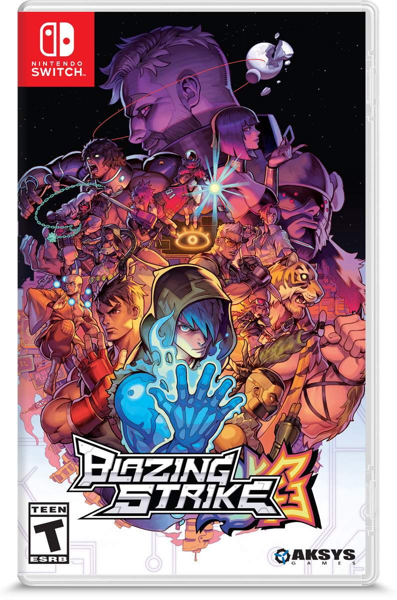 Blazing Strike! Limited Edition (Various Platforms) – Aksys Games