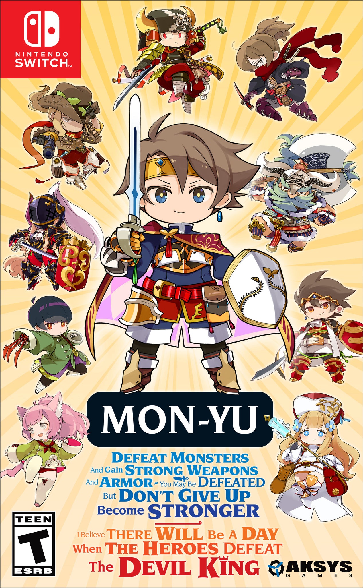 mon yu defeat monsters Mon-Yu: Defeat Monsters And Gain Strong Weapons And Armor. You May Be Defeated, But Don’t Give Up. Become Stronger. I Believe There Will Be A Day When